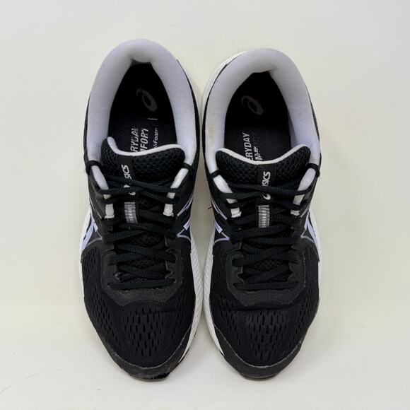 ASICS Gel Contend-7 Run Shoes Womens Sz 10 Black White Lightweight I.7.1 Durable - Picture 13 of 16